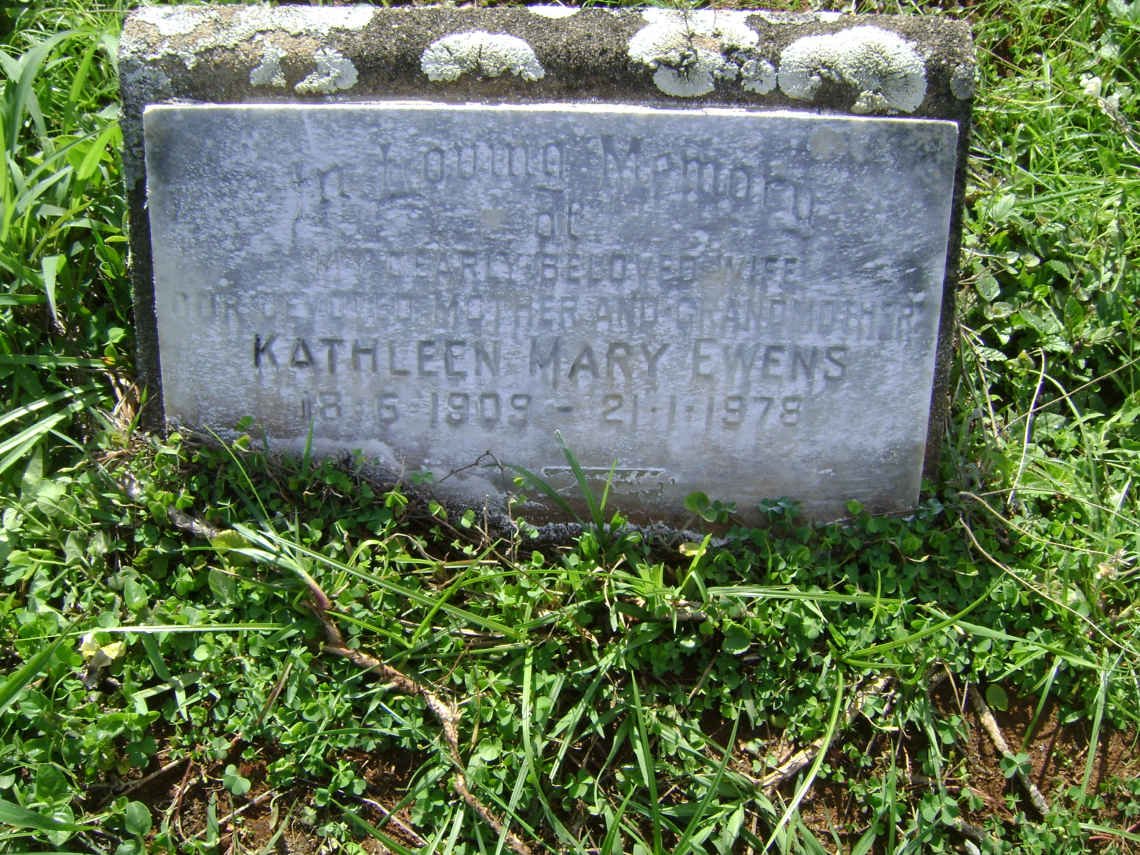 EWENS Kathleen Mary 1909-1978