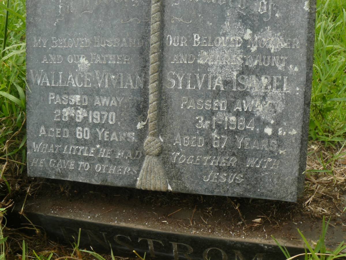ENSTROM Wallace Vivian -1970 &amp; Sylvia Isabel -1984