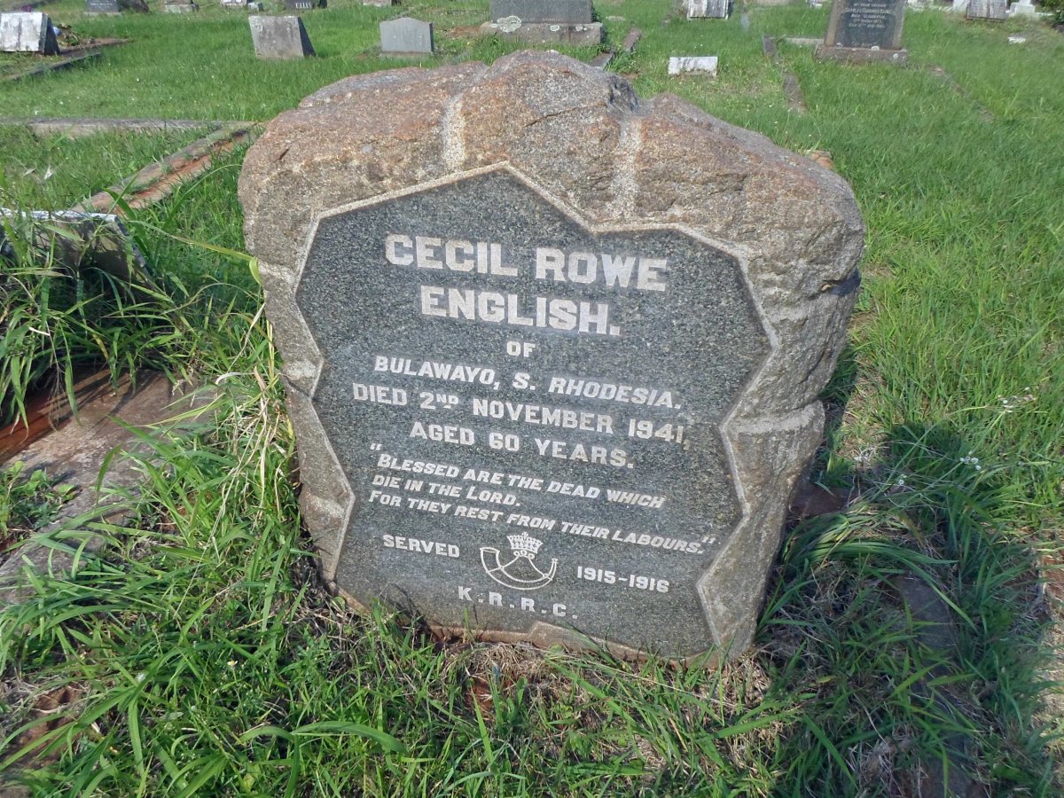 ENGLISH Cecil Rowe -1941