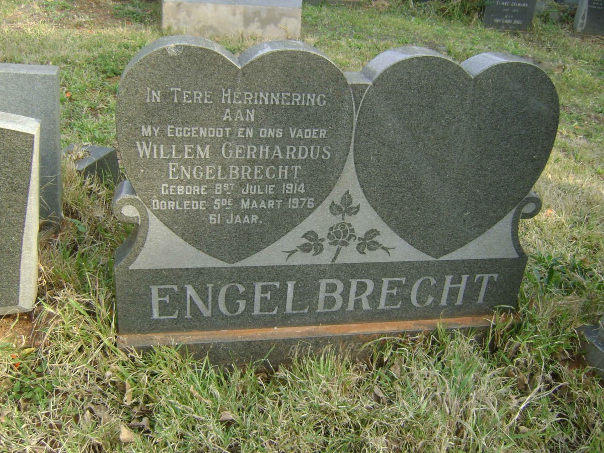 ENGELBRECHT Willem Gerhardus 1914-1976