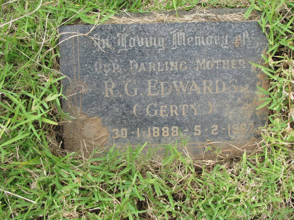 EDWARDS R.G. 1888-1967