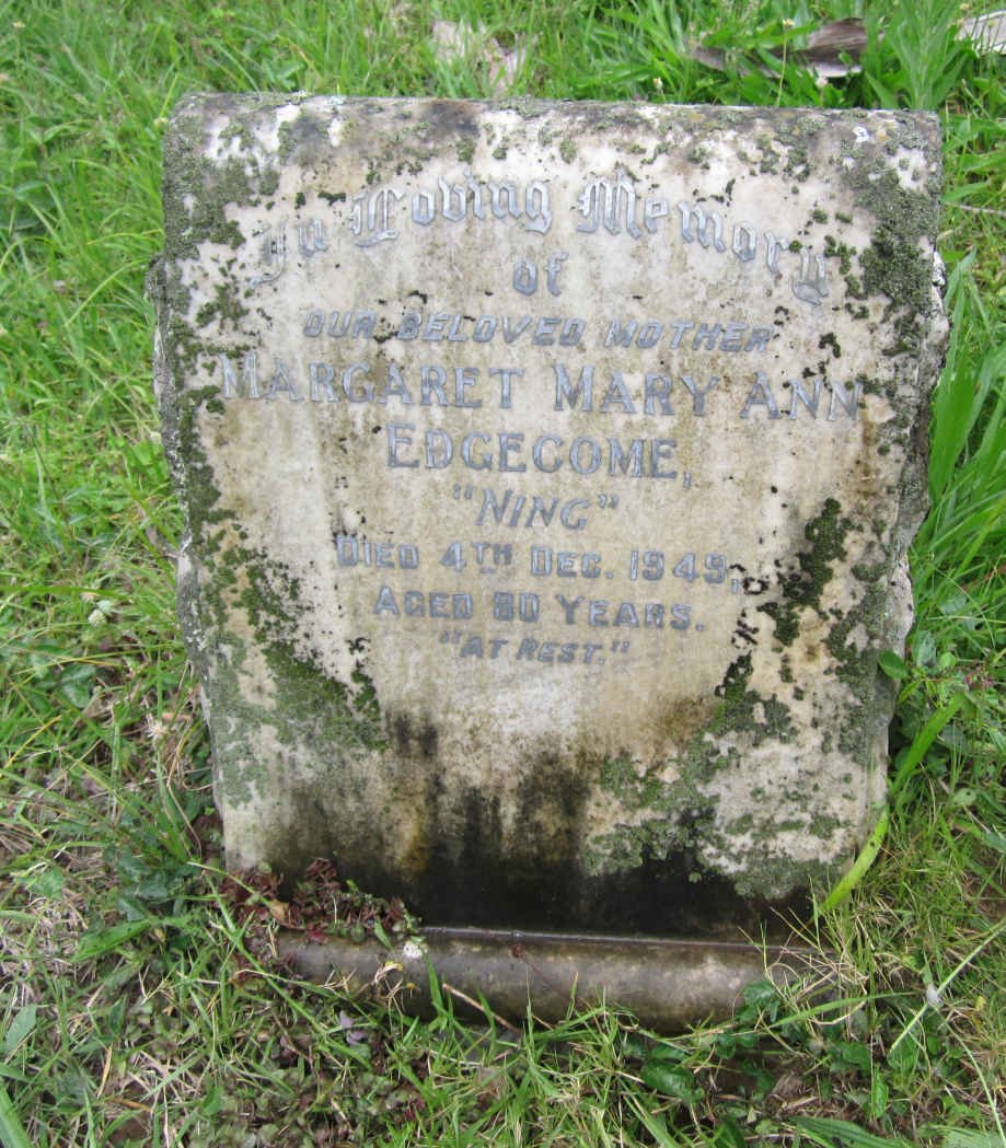 EDGECOME Margaret Mary Ann -1949