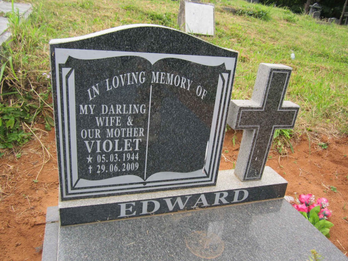 EDWARD Violet 1944-2009