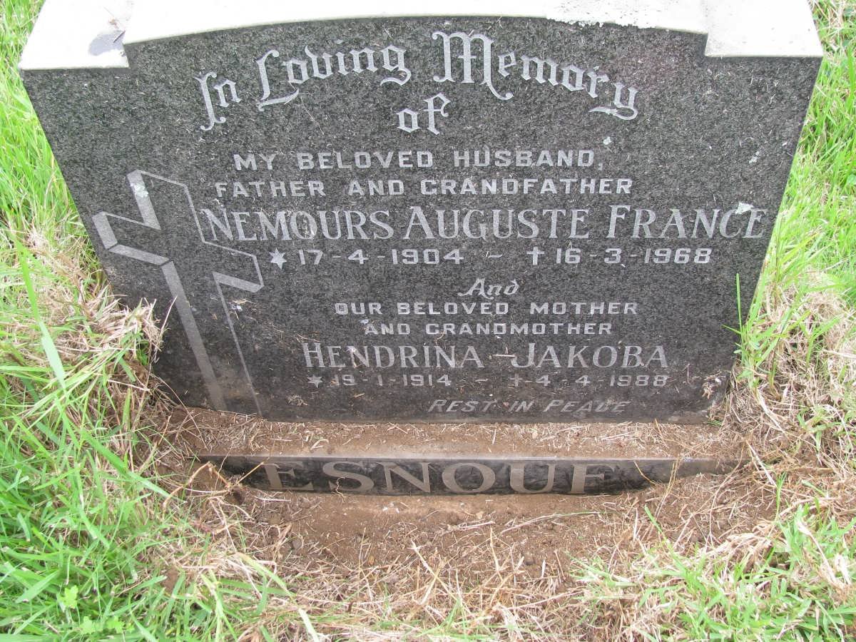 ESNOUF Nemours Auguste France 1904-1968 &amp; Hendrina Jakoba 1914-1988