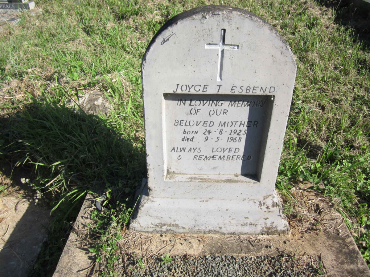 ESBEND Joyce T. 1925-1968