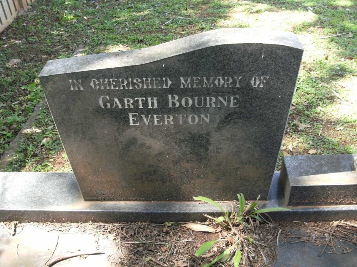 EVERTON Garth Bourne