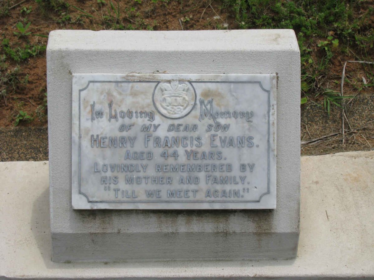 EVANS Henry Francis