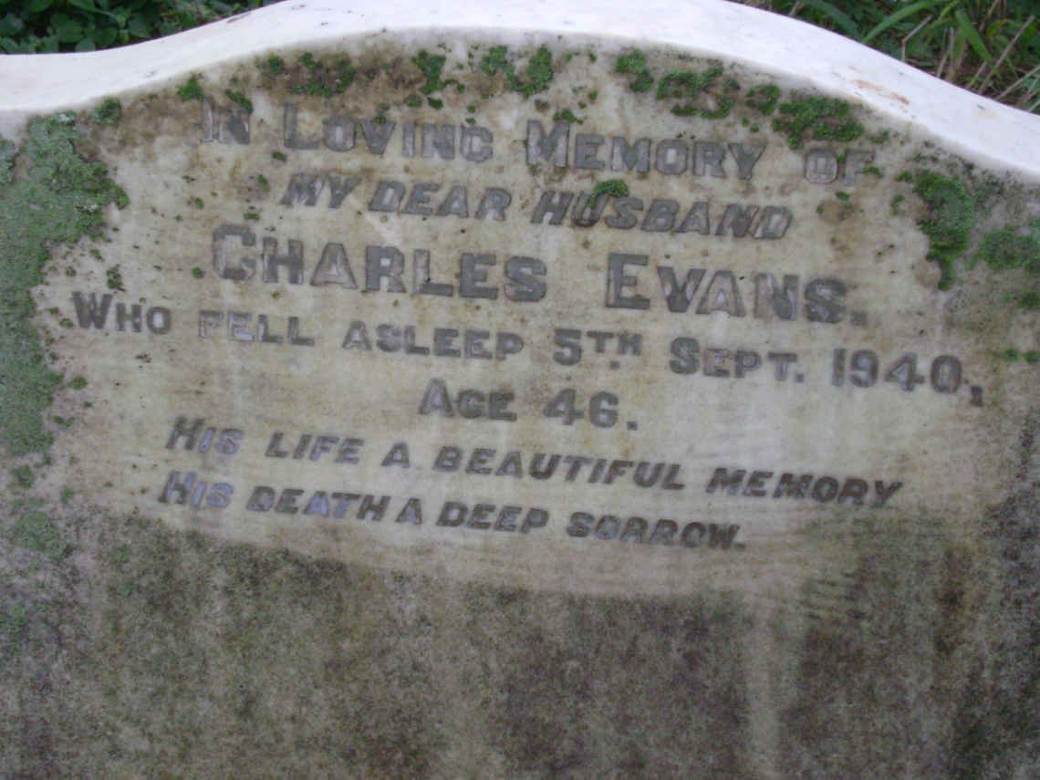 EVANS Charles -1940