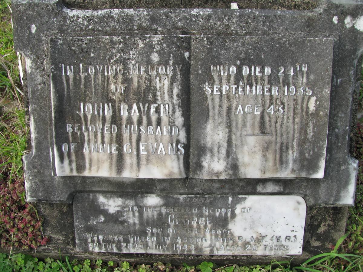 EVANS John Raven -1935 :: EVANS George -1944