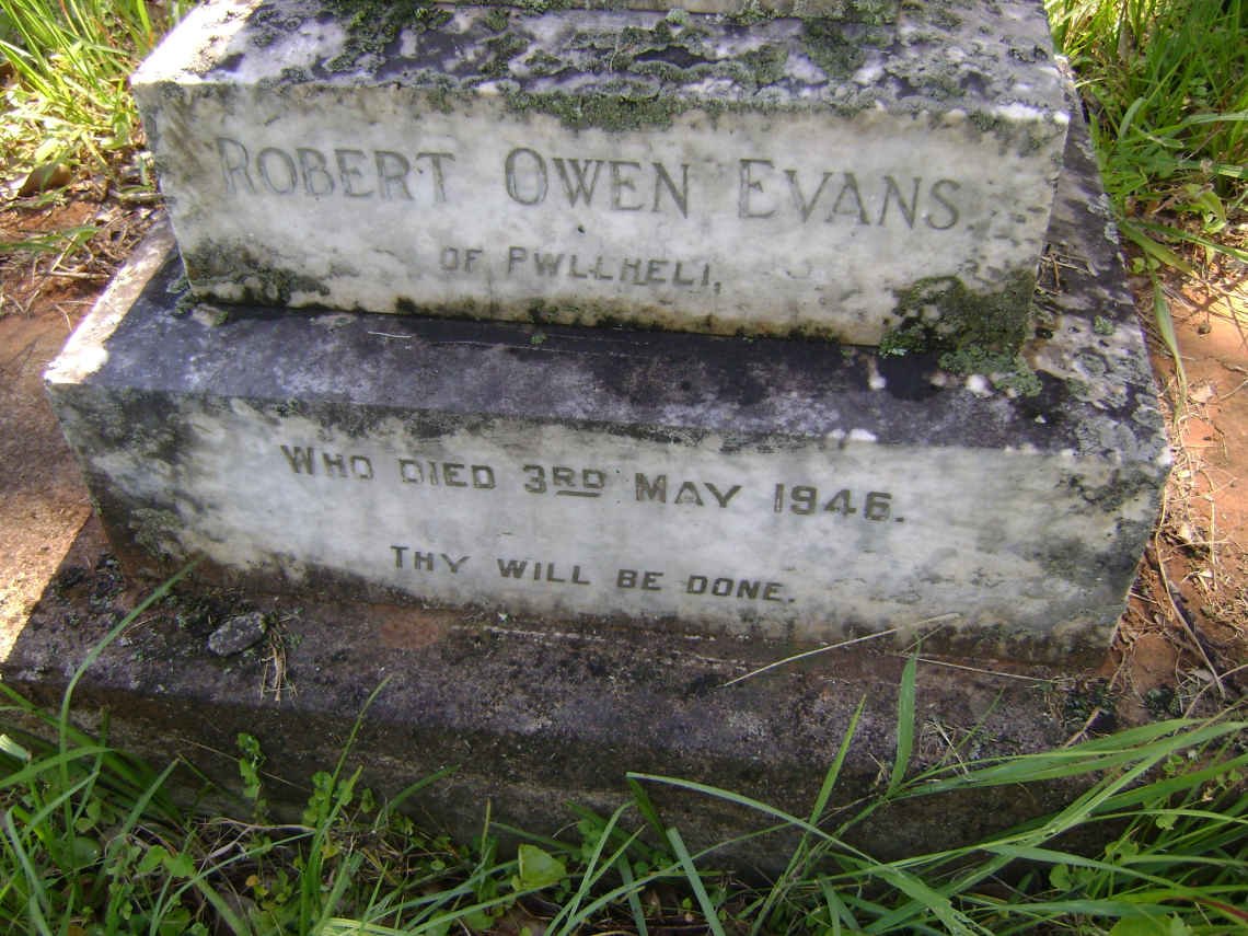 EVANS Robert Owen -1946