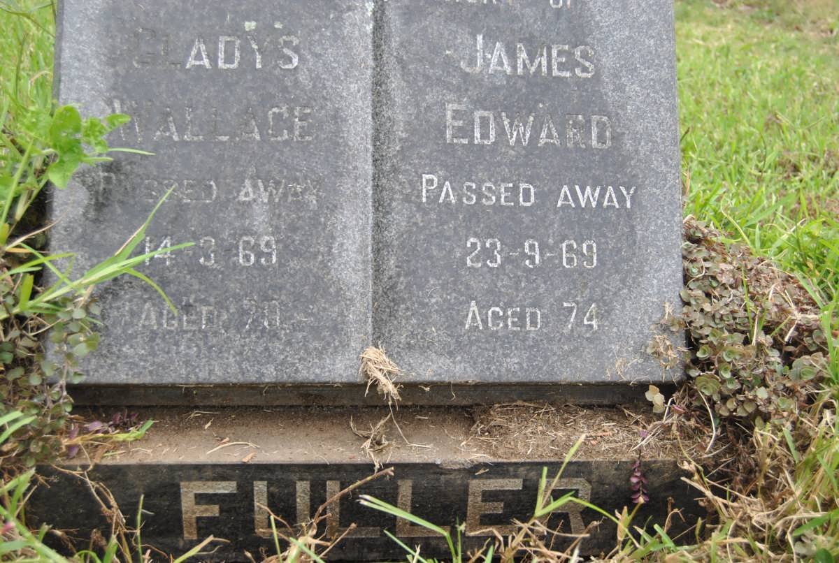 FULLER James Edward -1969 &amp; Gladys Wallace -1969