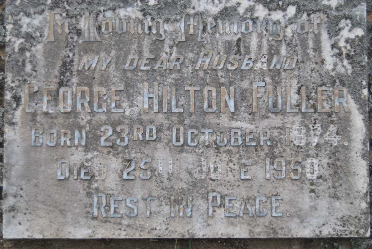 FULLER George Hilton 1874-1950