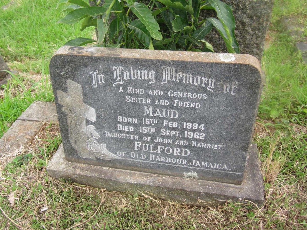 FULFORD Maud 1894-1962