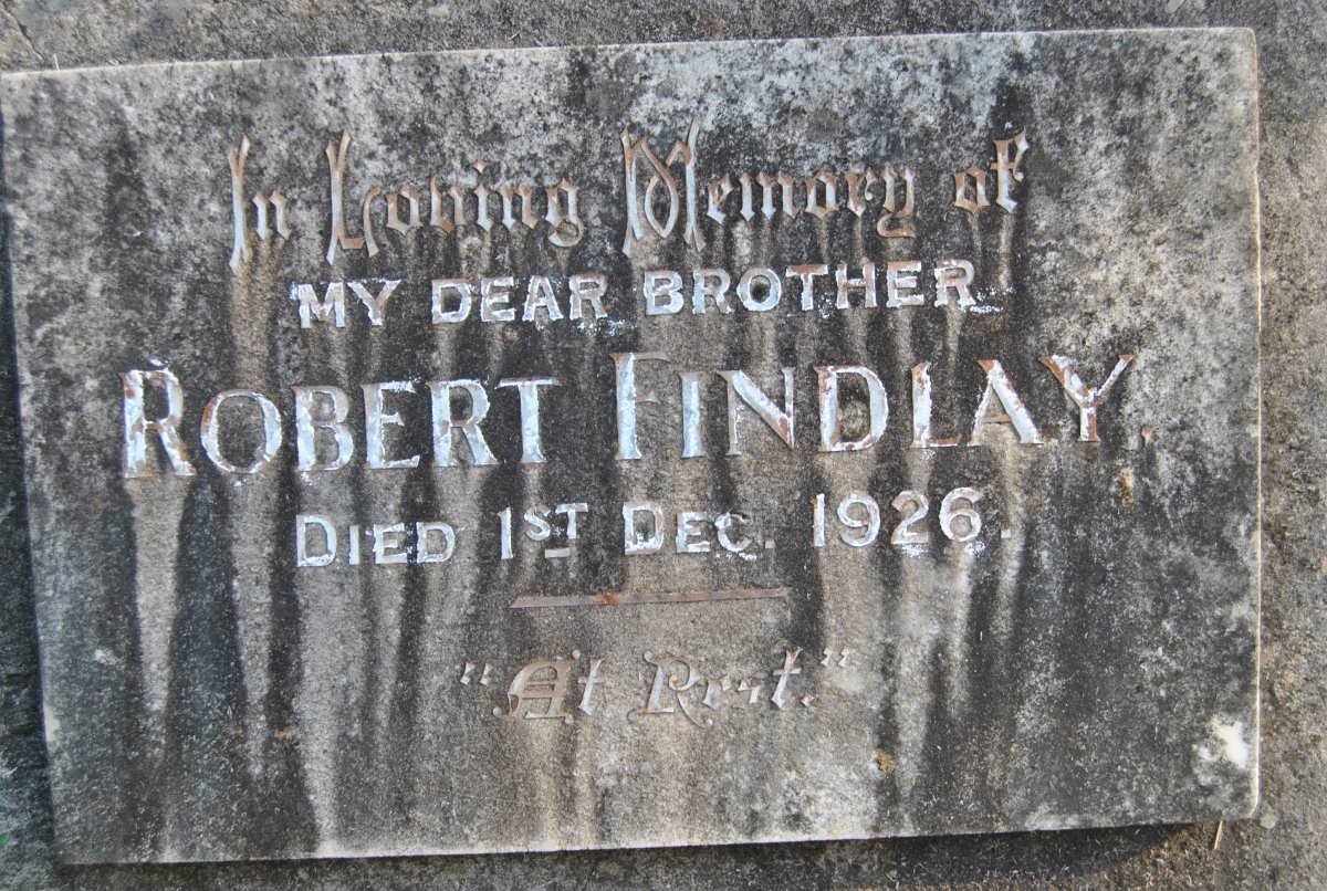 FINDLAY Robert -1926