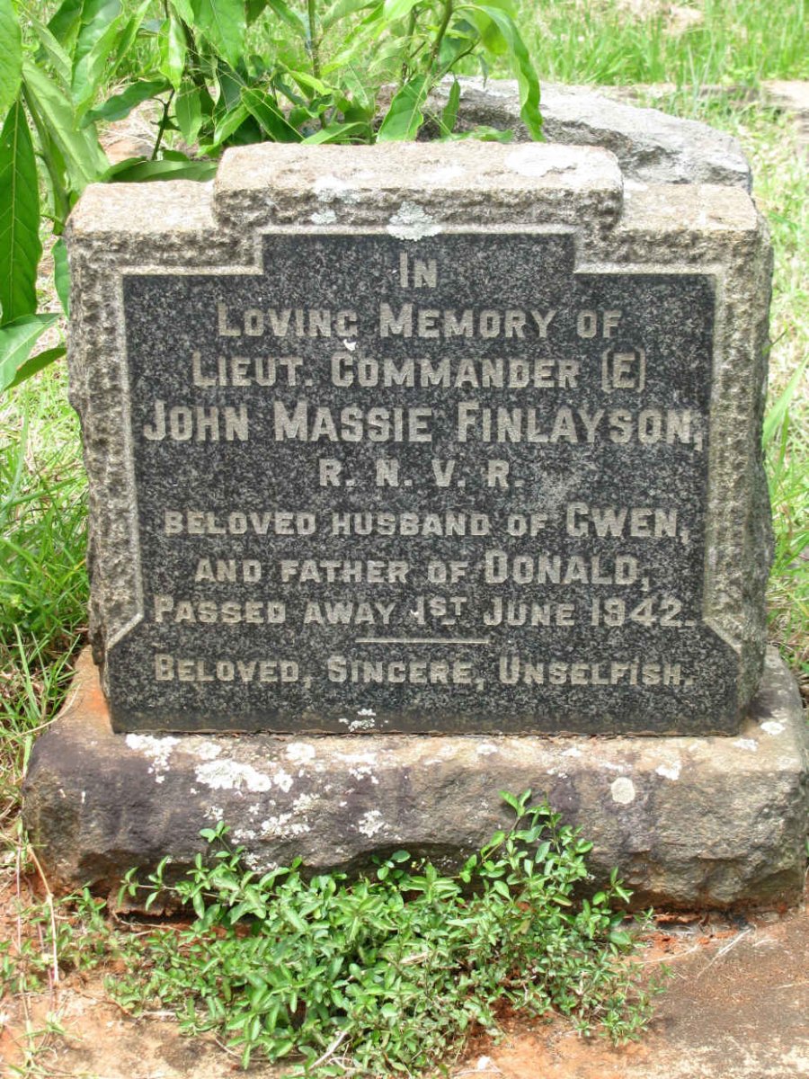 FINLAYSON John Massie -1942