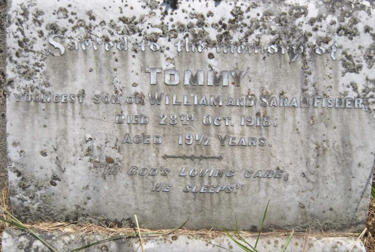 FISHER Tommy -1918