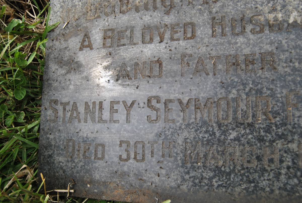 FISHER Stanley Seymour -1973 