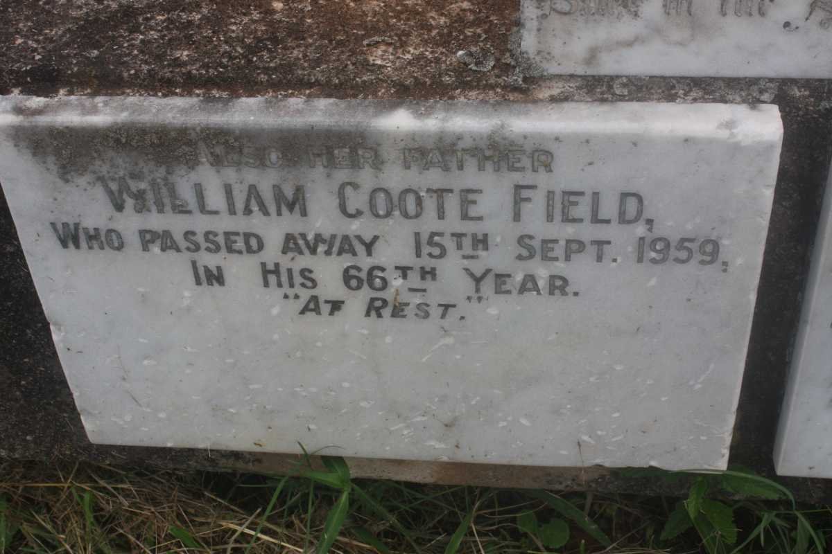 FIELD William, Coote -1959 