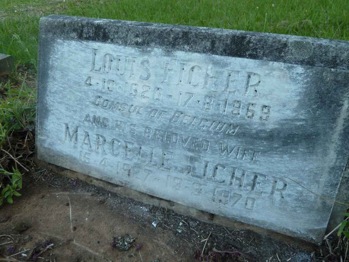FICHER Louis 1920-1969 &amp; Marcelle 1927-1970