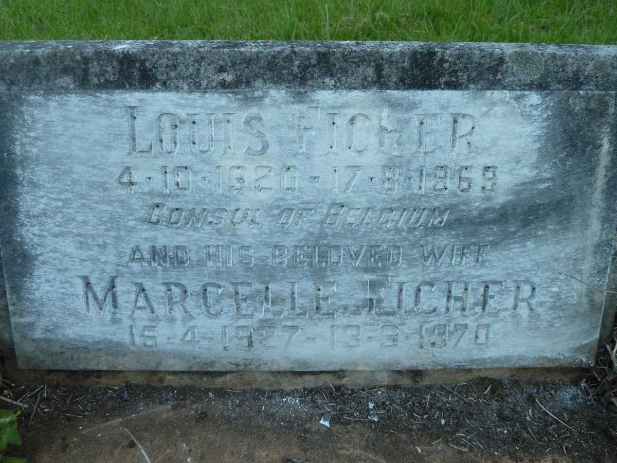 FICHER Louis 1920-1969 &amp; Marcelle 1927-1970