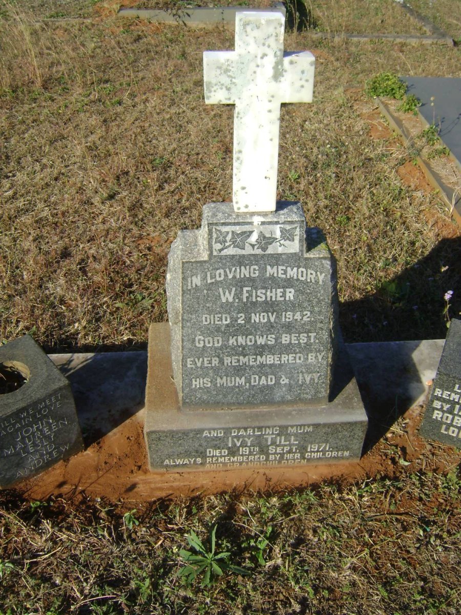 FISHER W. -1942 :: TILL Ivy -1971