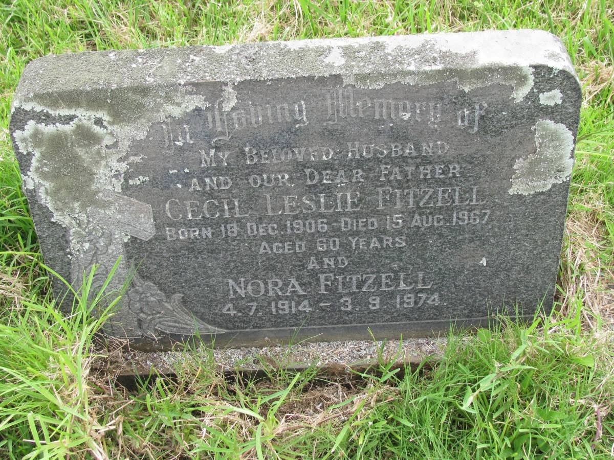 FITZELL Cecil Leslie 1906-1967 &amp; Nora 1914-1974