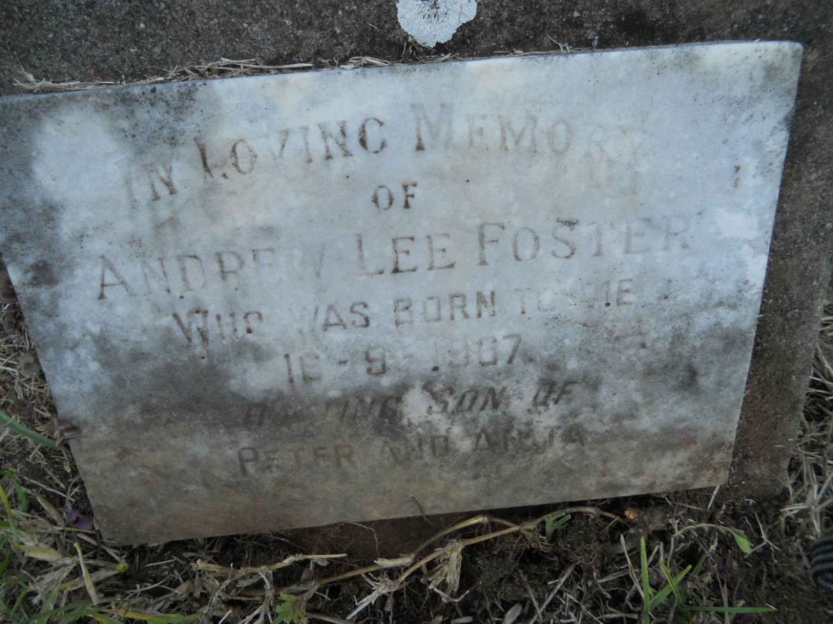 FOSTER Andrew Lee -1967