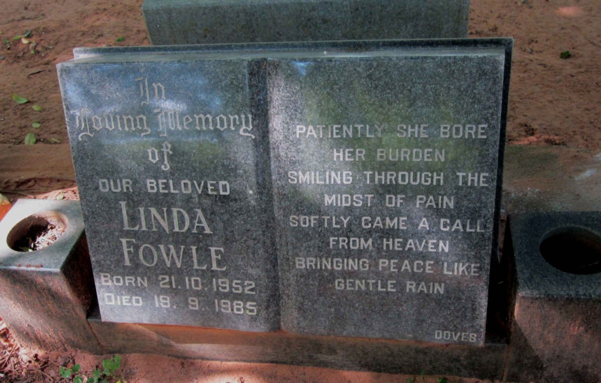 FOWLE Linda 1952-1985