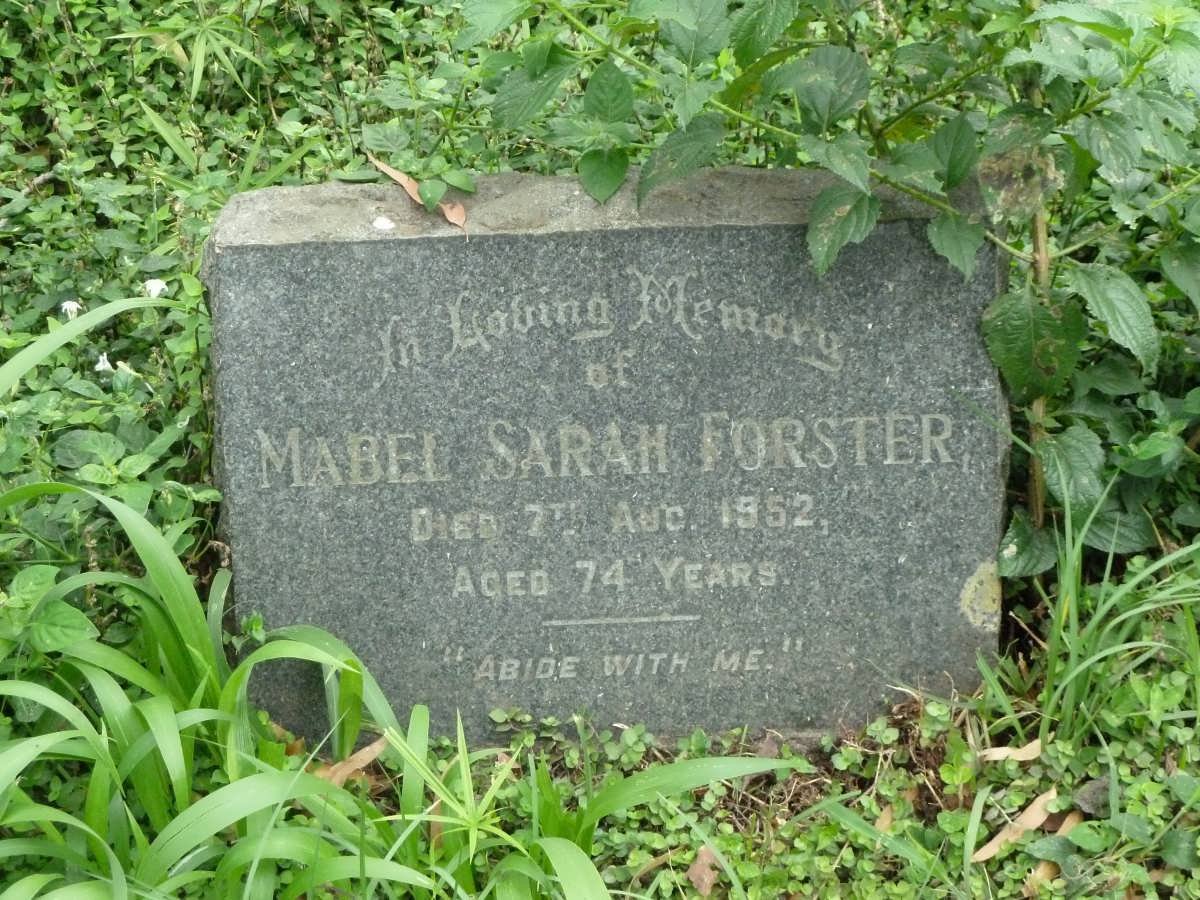 FOSTER Mabel Sarah -1952