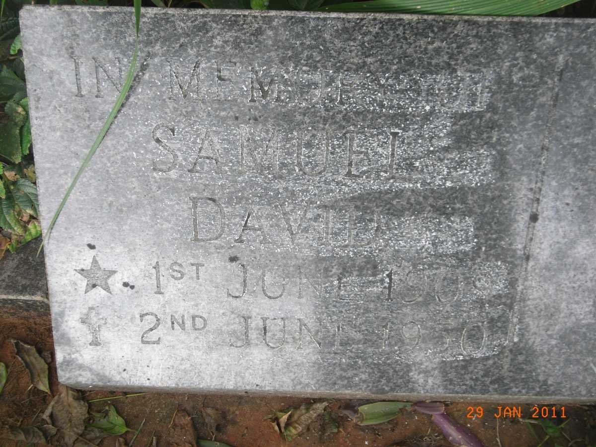 FORBES Samuel David 1909-1950