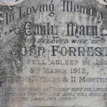 FORREST John -1917 &amp; Emily Mary -1912