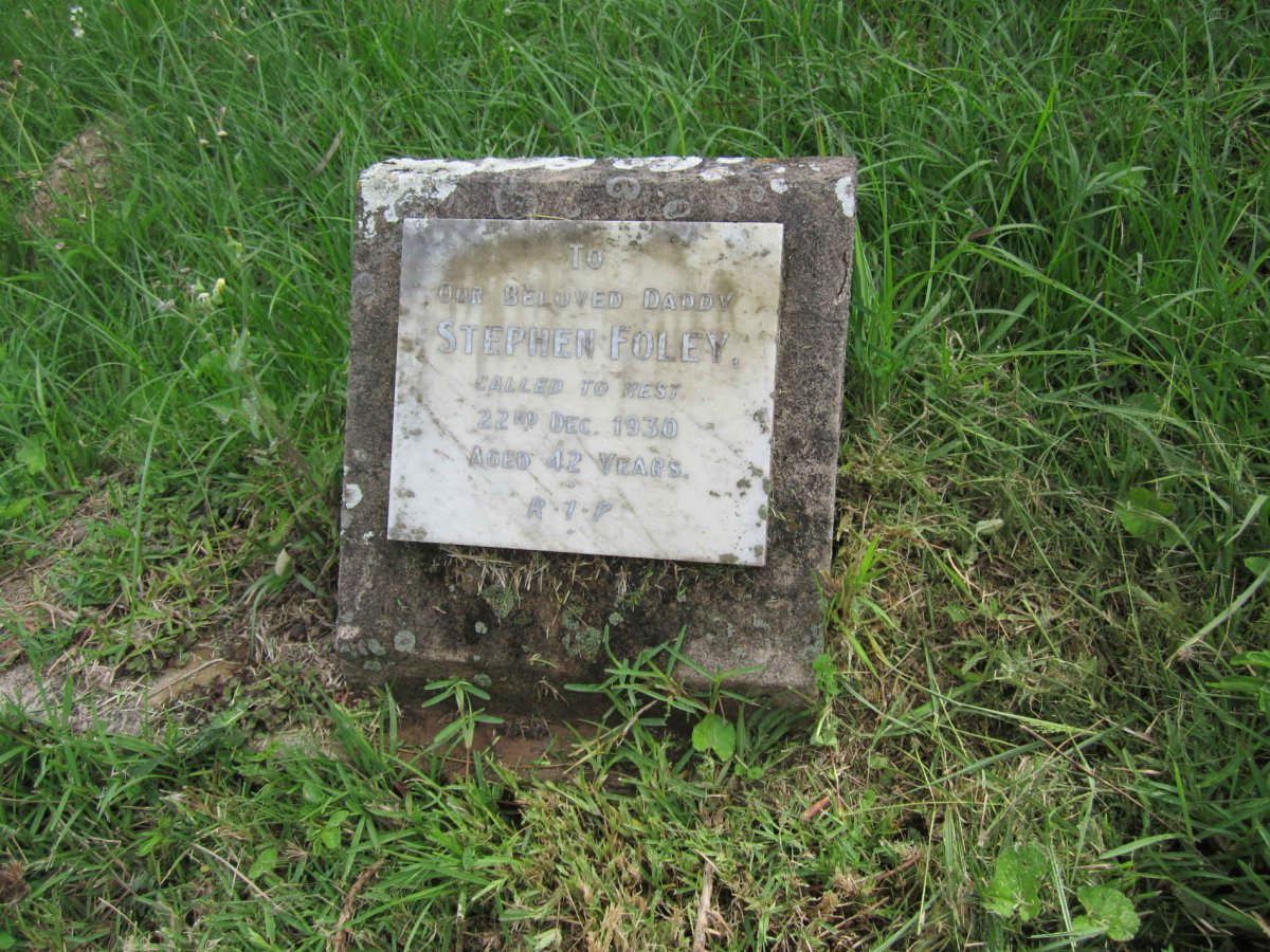 FOLEY Stephen -1930