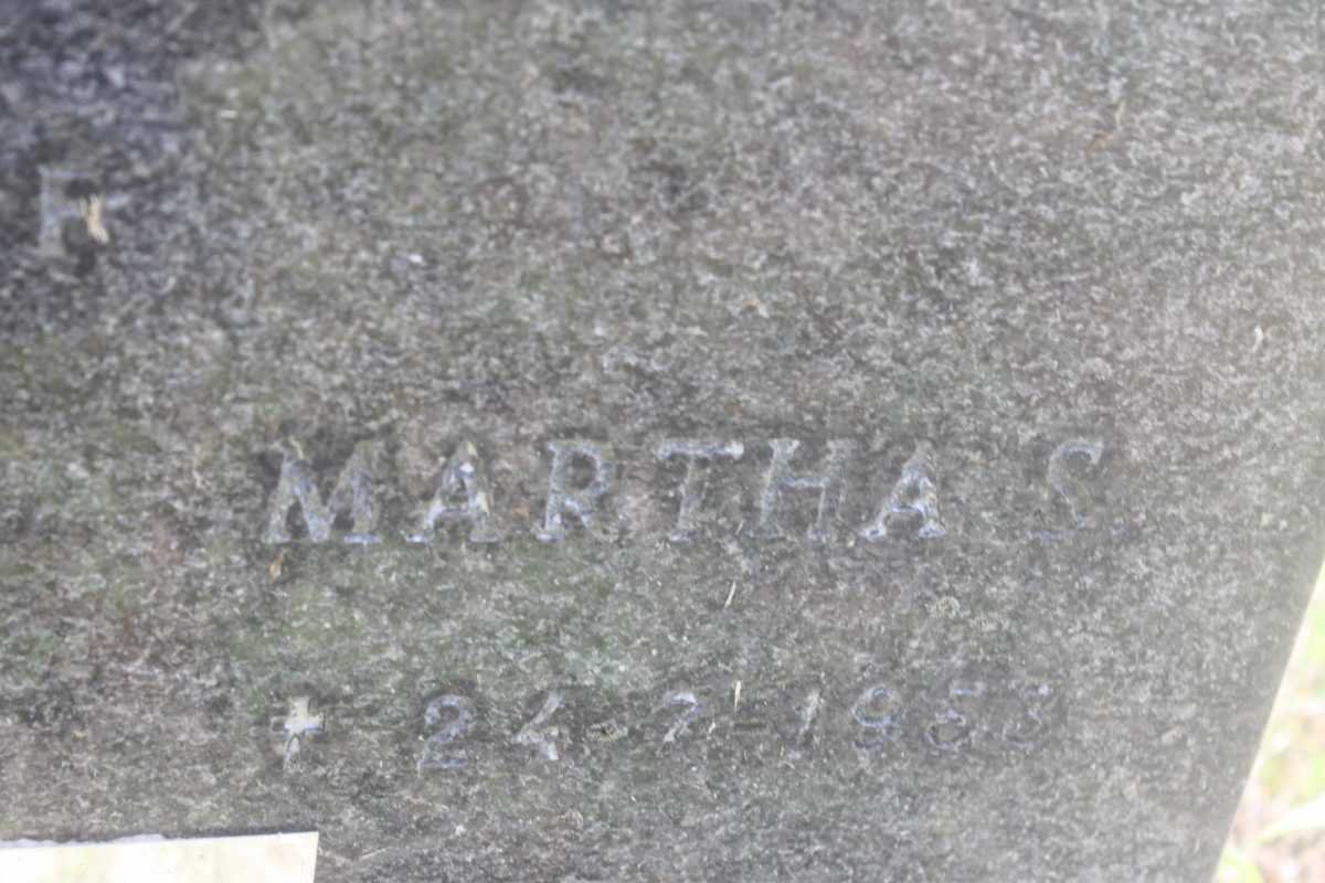 FOGARTY Martha S. -1953