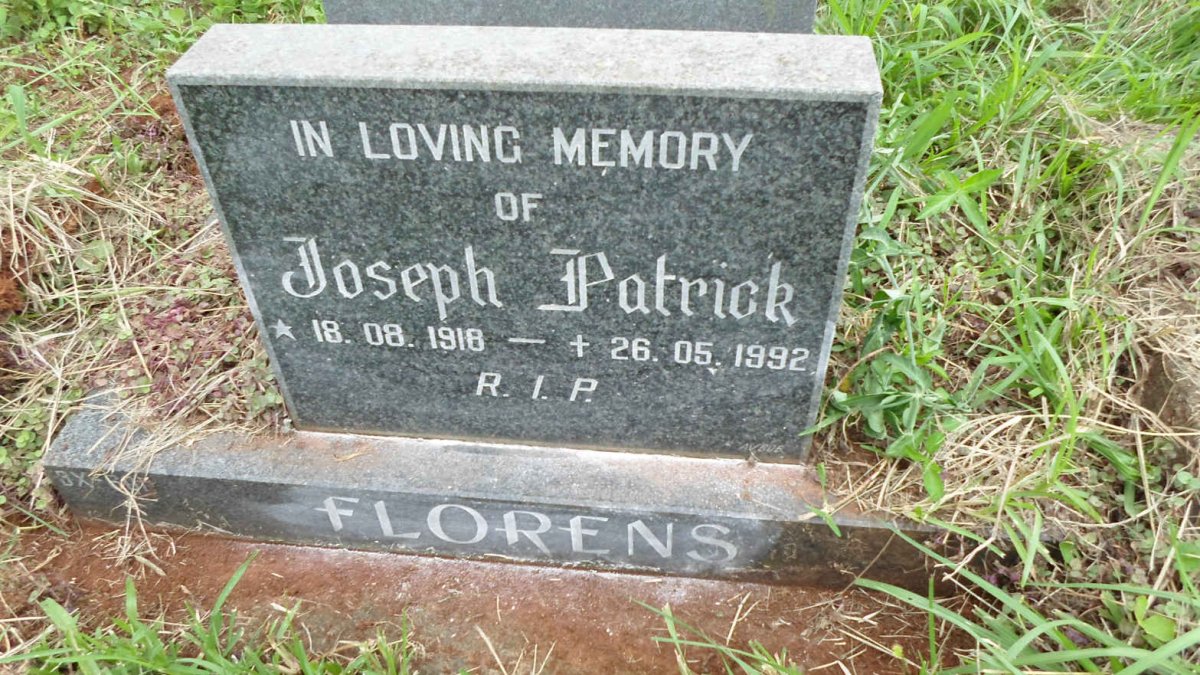 FLORENS Joseph Patrick 1918-1992