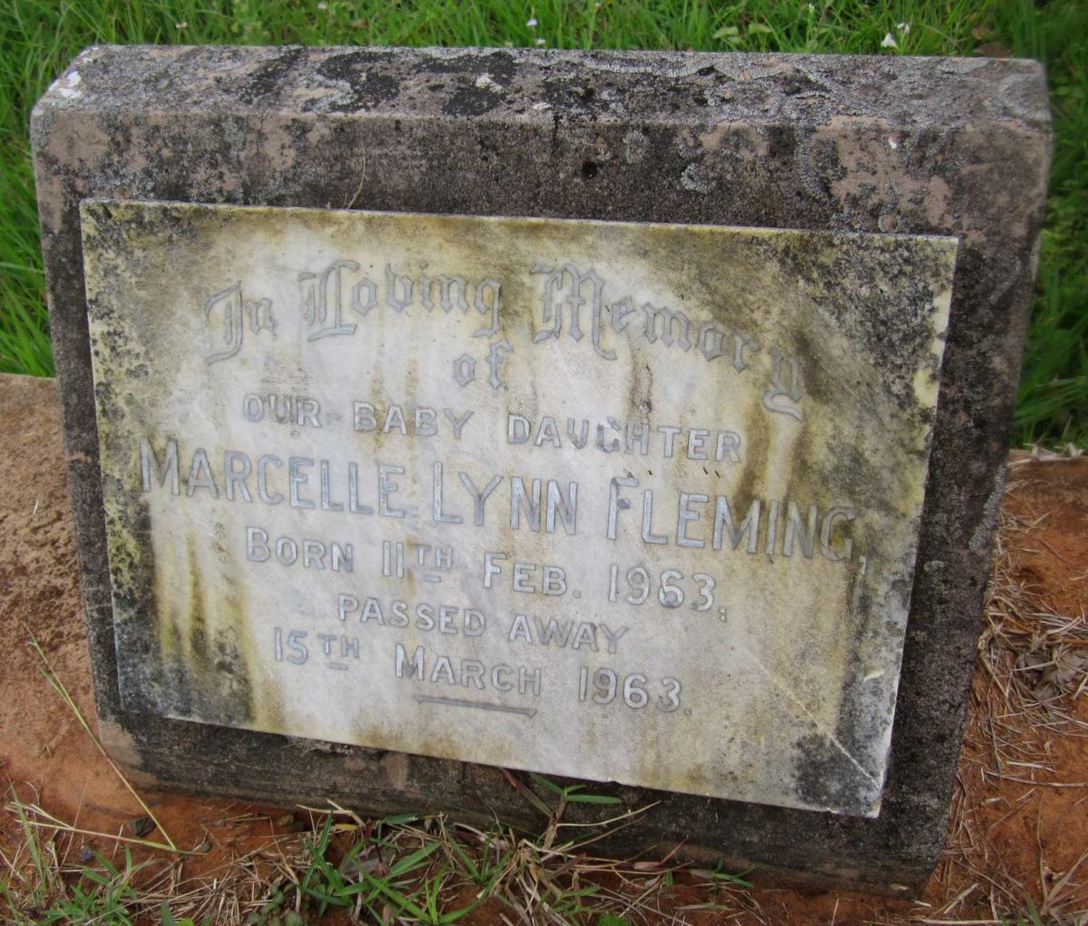 FLEMIMG Marcelle Lynn 1963-1963