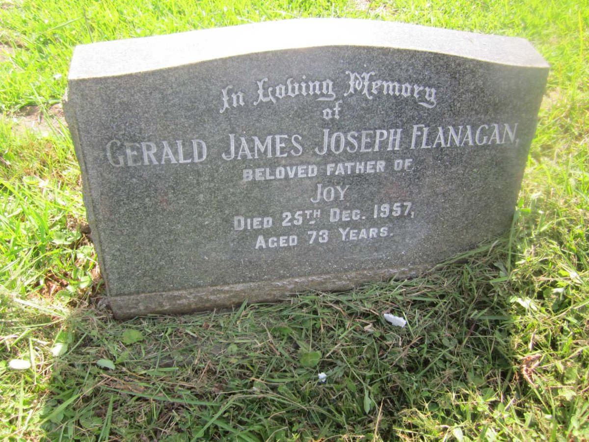 FLANAGAN Gerald James Joseph -1957