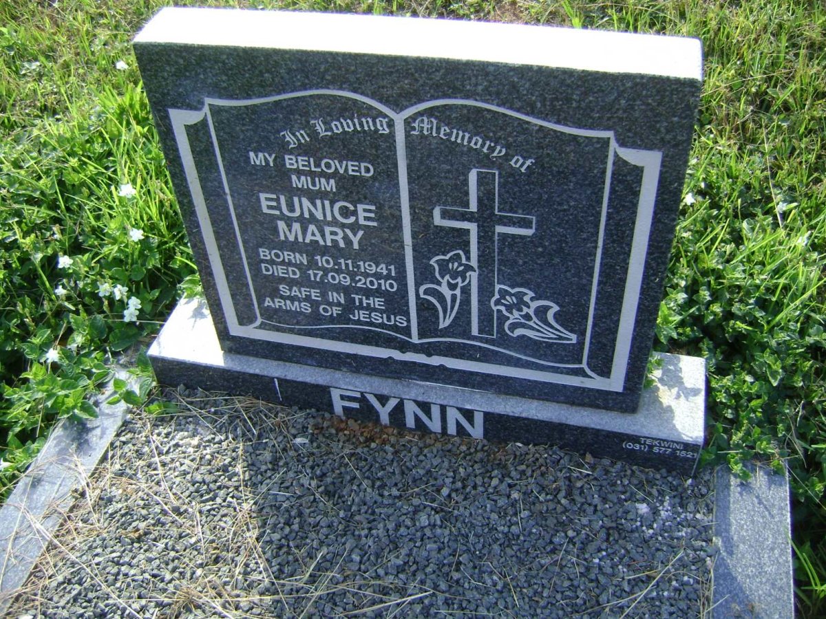 FYNN Eunice Mary 1941-2010