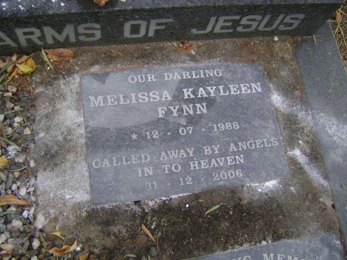 FYNN Melissa Kayleen 1988-2006