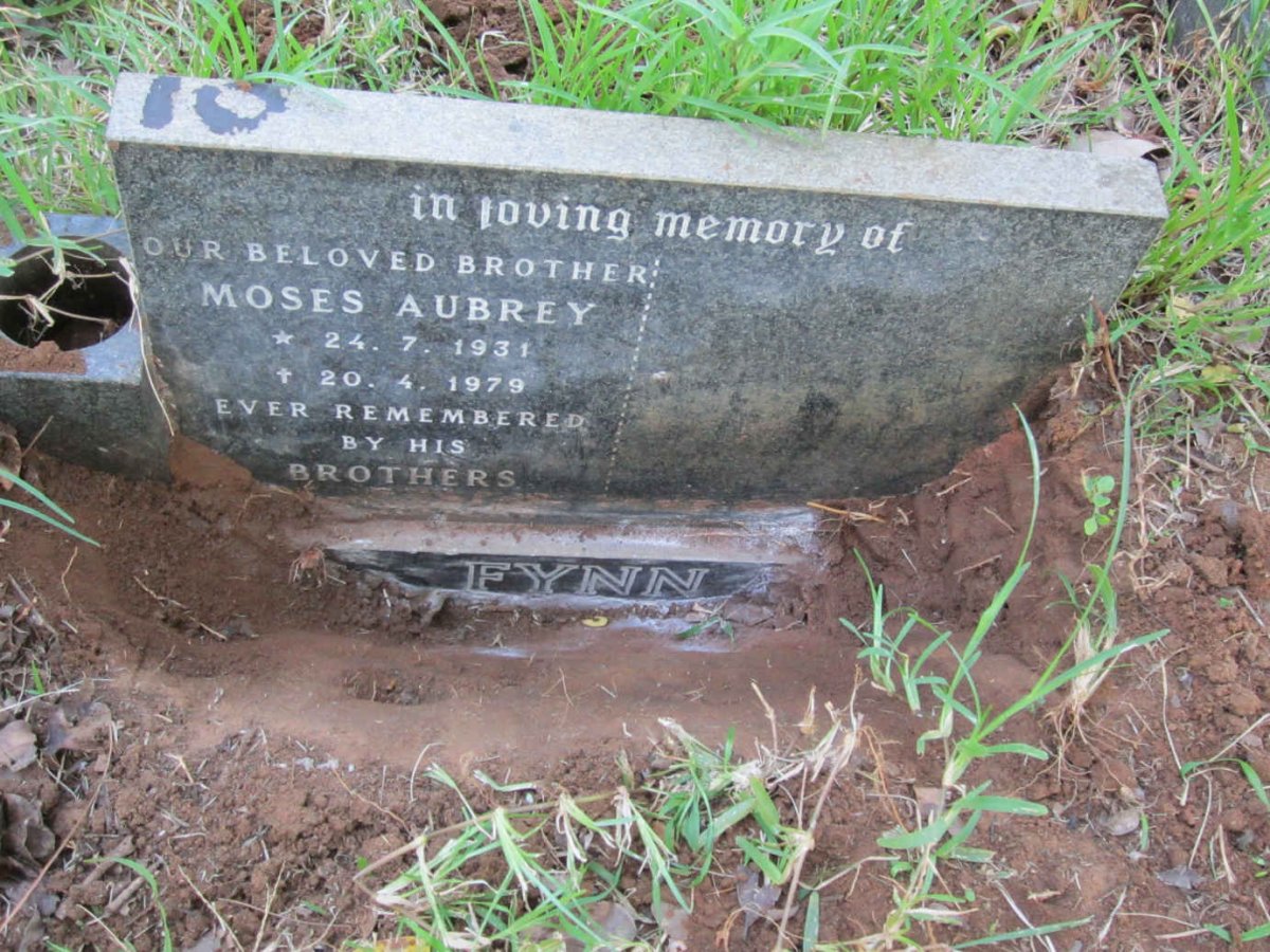 FYNN Moses Aubrey 1931-1979