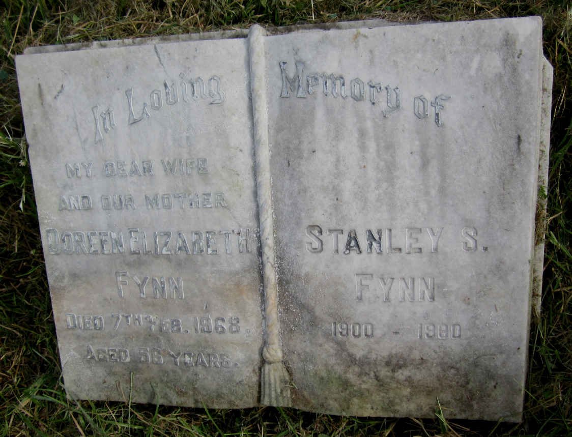 FYNN Stanley S. 1900-1980 &amp; Doreen Elizabeth -1968