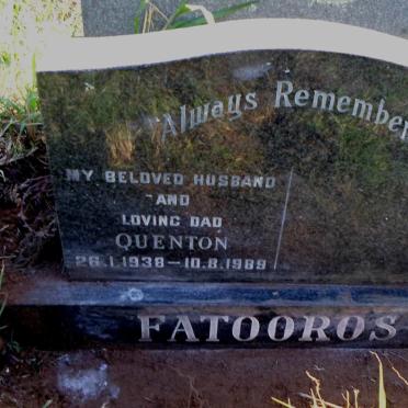 FATOOROS Quenton 1938-1989