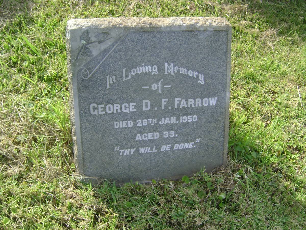 FARROW George D.F. -1950