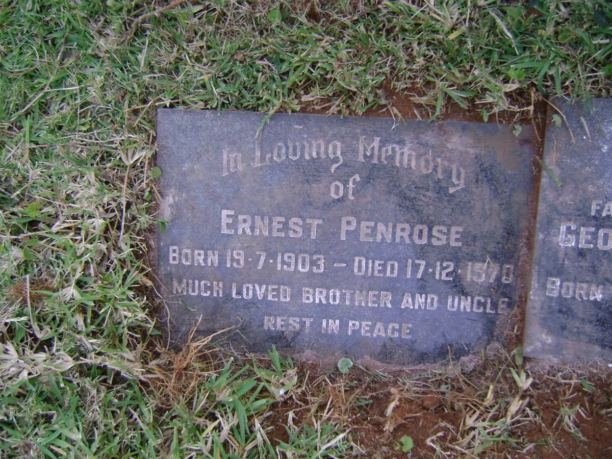 PENROSE Ernest 1903-1970 :: FARRIS George Thomas 1913-1980