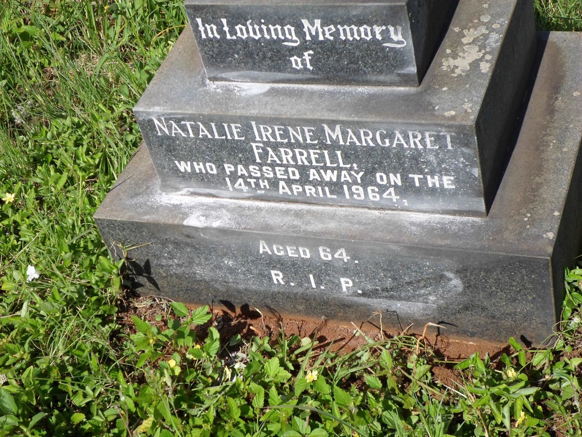 FARRELL Natalie Irene Margaret -1964