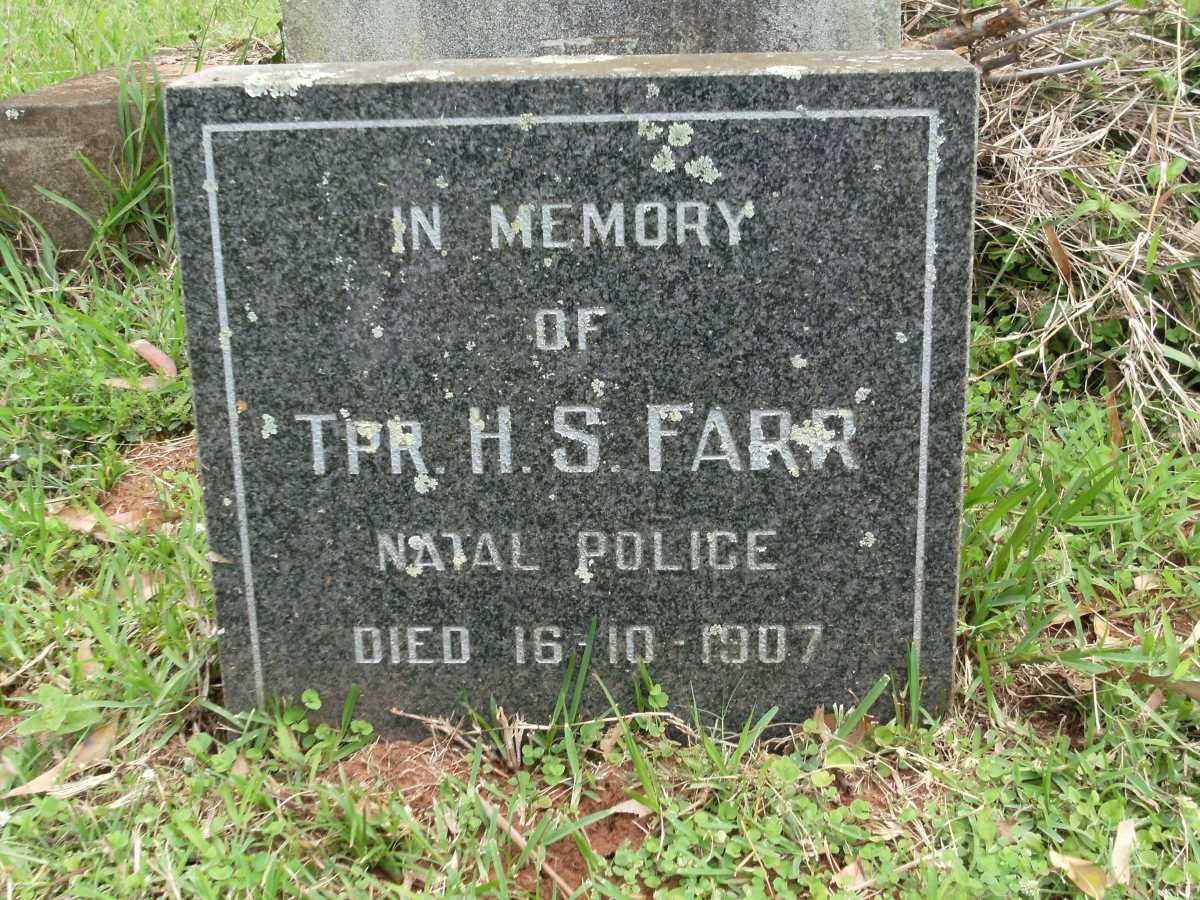 FARR H.S. -1907
