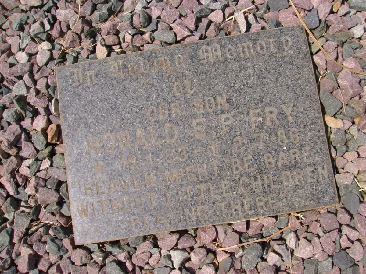 FRY Ronald E.P. 1983-1986