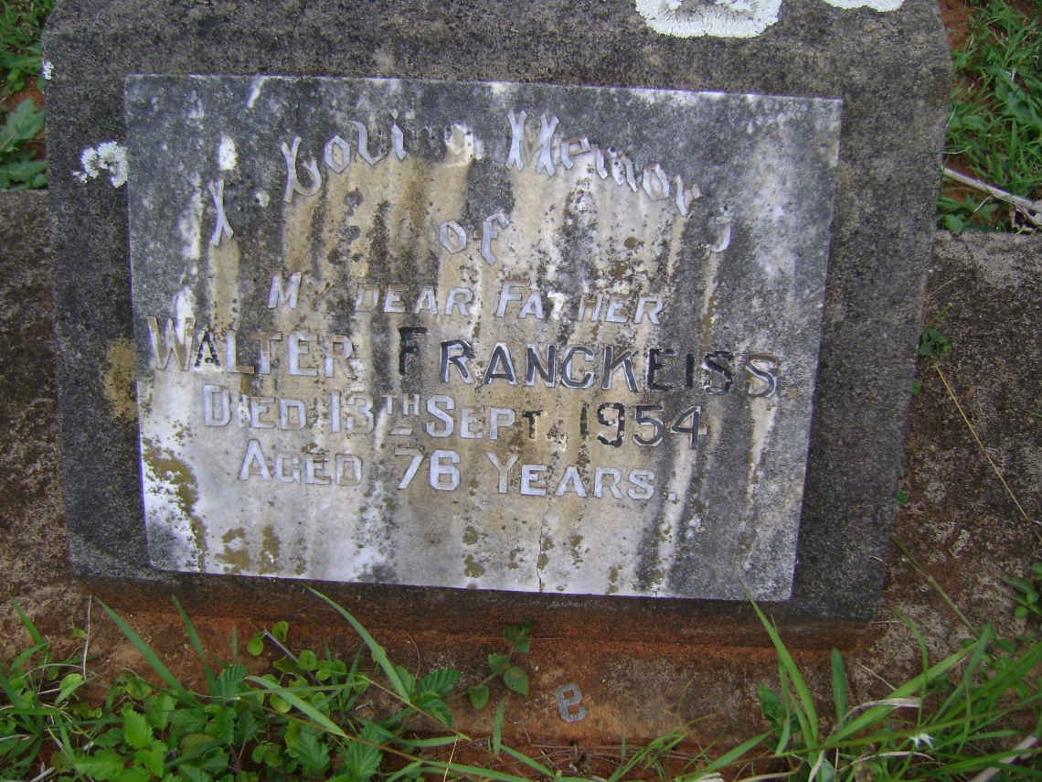 FRANCKEISS Walter -1954