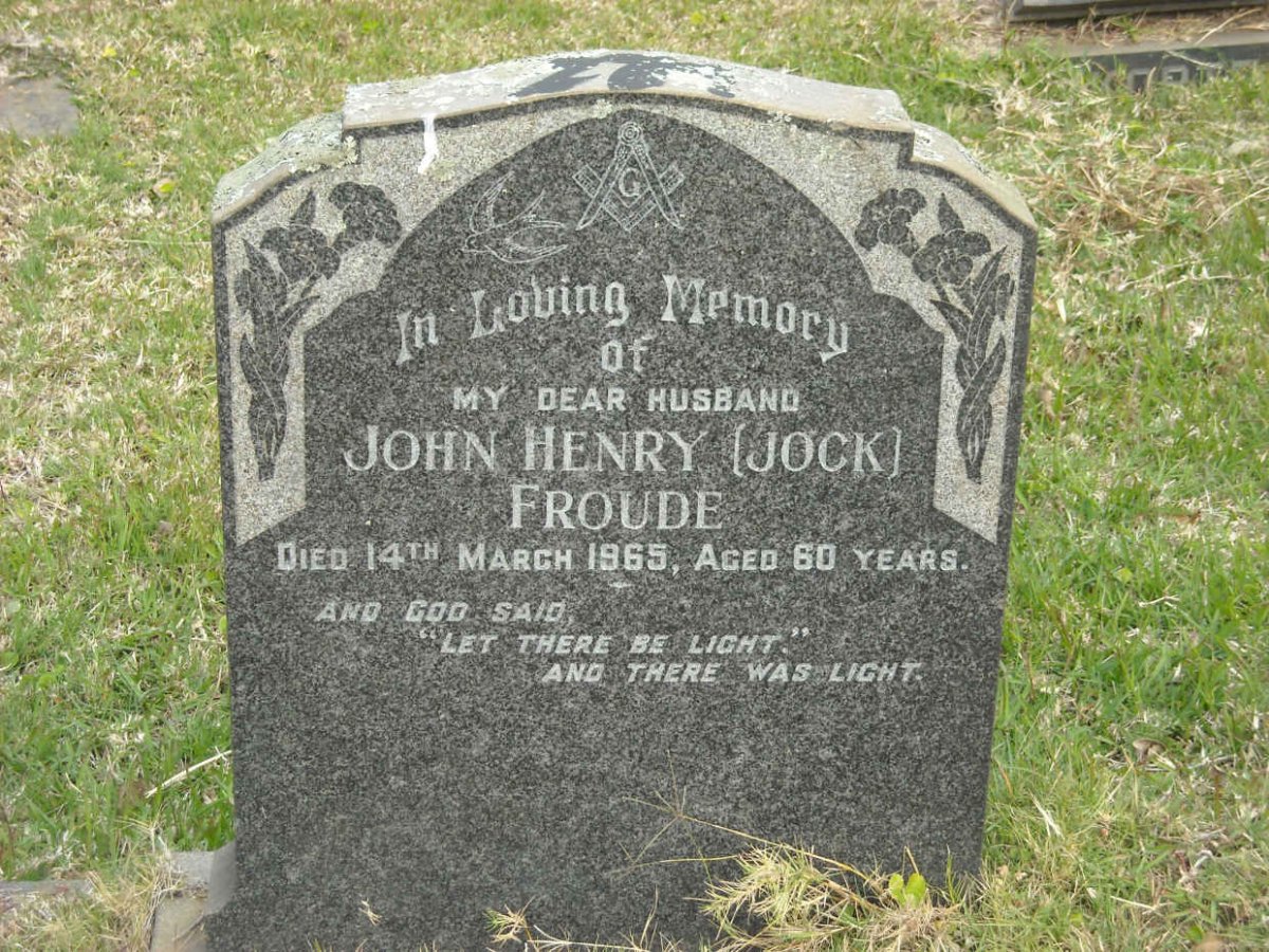 FROUDE John Henry -1965