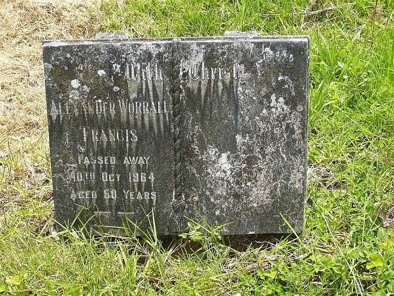 FRANCIS Alexander Worrall -1964