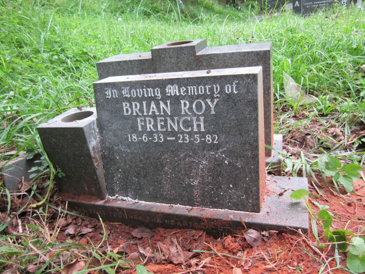 FRENCH Brian Roy 1933-1982